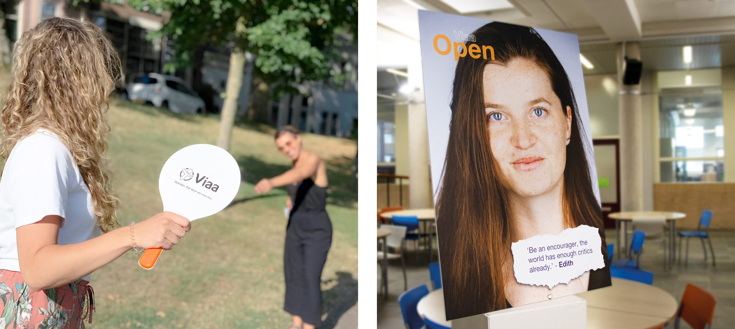 Huisstijl communicatiemiddelen Hogeschool Viaa Zwolle