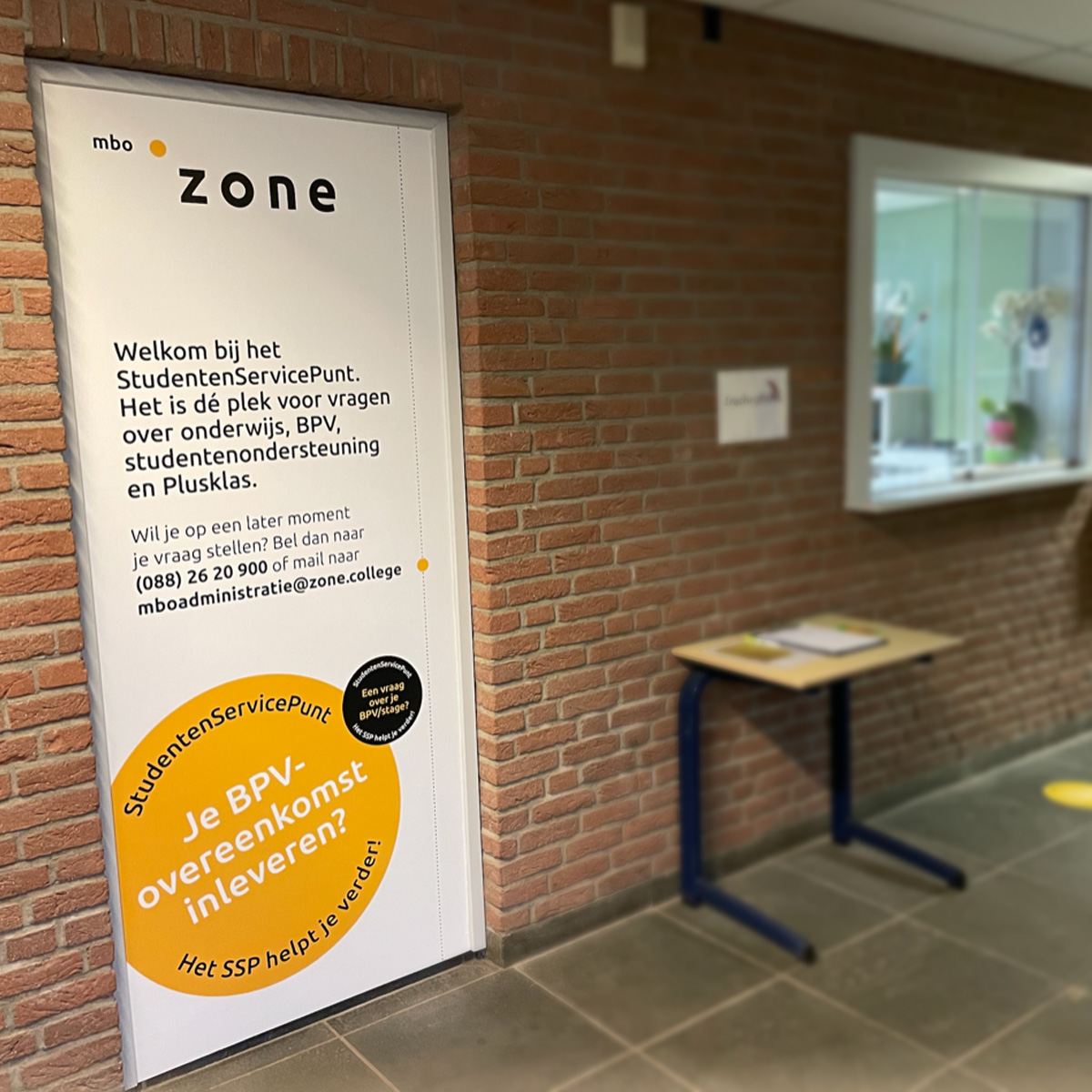 signing locatie almelo zone.college studentenservicepunt